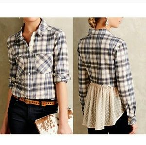 Anthropologie  holding horses willow ridge shirt